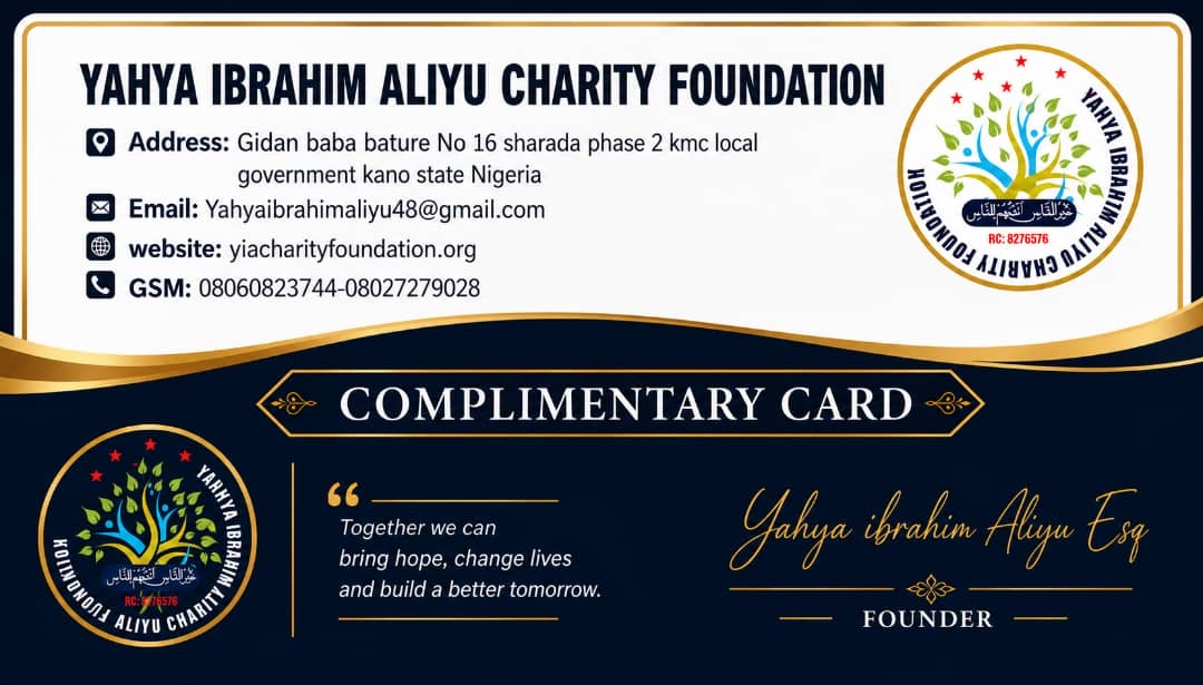 Foundation’s Complimentary Card 